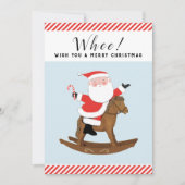 Paardensportfeestkaarten Feestdagenkaart (Voorkant)