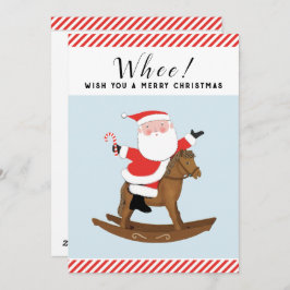 Paardensportfeestkaarten Feestdagenkaart