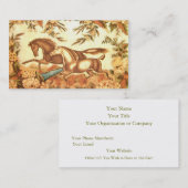 Paardensportkaart Visitekaartje (Voorkant / Achterkant)