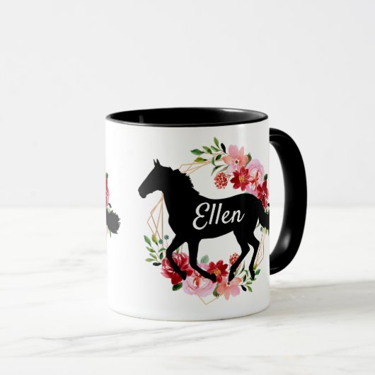 Paardensportkalk Mok (Voorkant rechts)