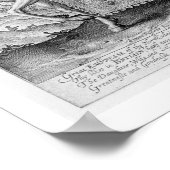 Paardensportportret van Anne of Denmark (1574-1619 Poster (Hoek)