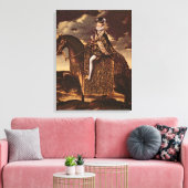 Paardensportportret van Henri IV Canvas Afdruk (Insitu (Woonkamer))