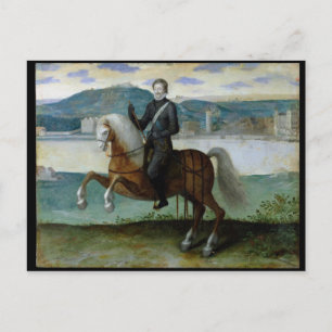 Paardensportportret van Henri IV King of Briefkaart