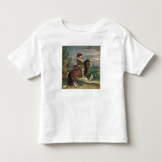 Paardensportportret van Philip IV c.1636 Kinder Shirts (Voorkant)