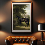 paardensportschokken poster<br><div class="desc">paardensportbeoefend Poster voor het schilderen van het landschap</div>