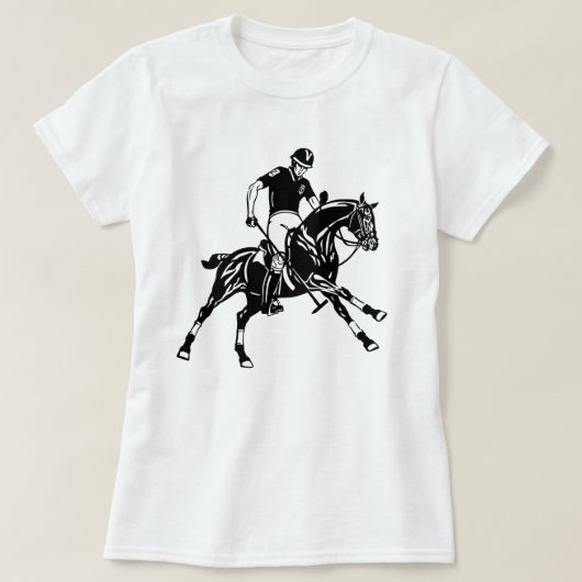 paardensportsport t-shirt (Design voorkant)