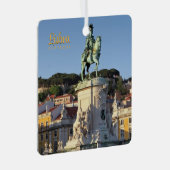 Paardensportstandbeeld van koning José I, Lissabon Metalen Ornament (Voorkant Rechts)