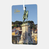 Paardensportstandbeeld van koning José I, Lissabon Metalen Ornament (Voorkant links)