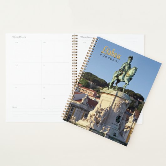 Paardensportstandbeeld van koning José I, Lissabon Planner (Display)