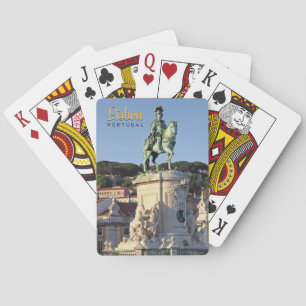Paardensportstandbeeld van koning José I, Lissabon Pokerkaarten