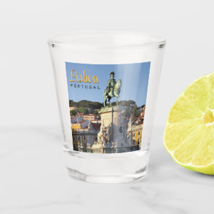Paardensportstandbeeld van koning José I, Lissabon Shot Glas
