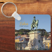 Paardensportstandbeeld van koning José I, Lissabon Sleutelhanger (Voorkant)