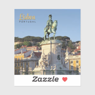 Paardensportstandbeeld van koning José I, Lissabon Sticker