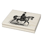 Paardensportvrouw  Rubber Kunststempel Rubberstempel (Stempel)