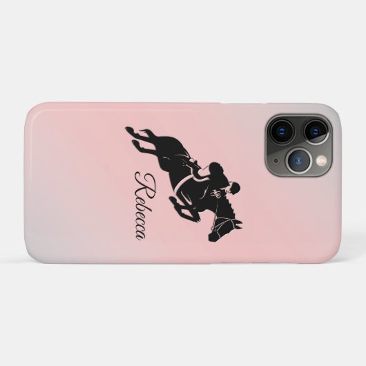 Paardenspringer Case-Mate iPhone Case (Achterkant (horizontaal))