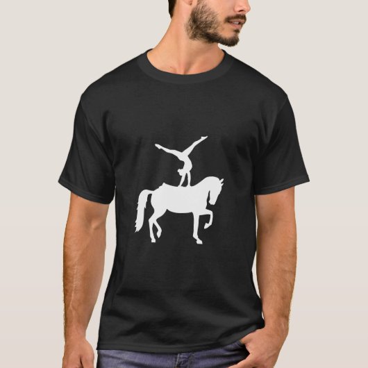 paardenspringster t-shirt (Voorkant)