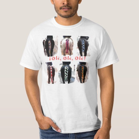 Paardenstaarten T-shirt (Voorkant)