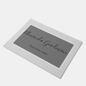 Paardenstal tack trailer aanpassen deurmat (Schuin)