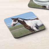 Paardenstand verven drankjes onderzetter (Linkerzijde)