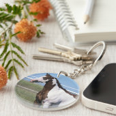 Paardenstand verven sleutelhanger (Voorkant Rechts)