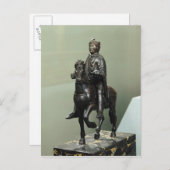 Paardenstandbeeld van Charlemagne Briefkaart (Voorkant / Achterkant)