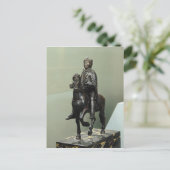 Paardenstandbeeld van Charlemagne Briefkaart (Staand voorkant)