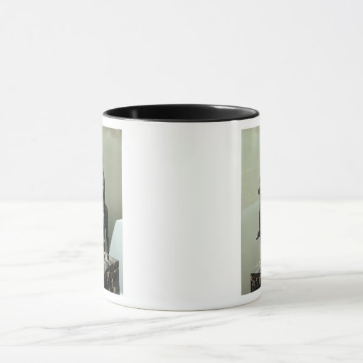 Paardenstandbeeld van Charlemagne Mok (Midden)