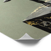 Paardenstandbeeld van Charlemagne Poster (Hoek)