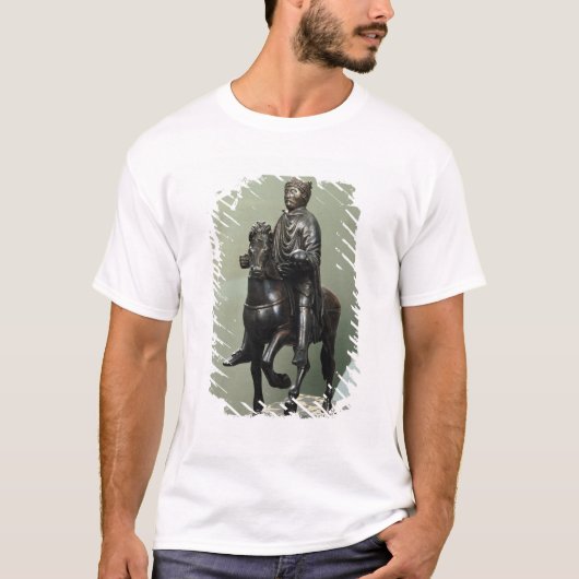Paardenstandbeeld van Charlemagne T-shirt (Voorkant)