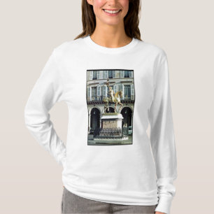 Paardenstandbeeld van Joan of Arc T-shirt