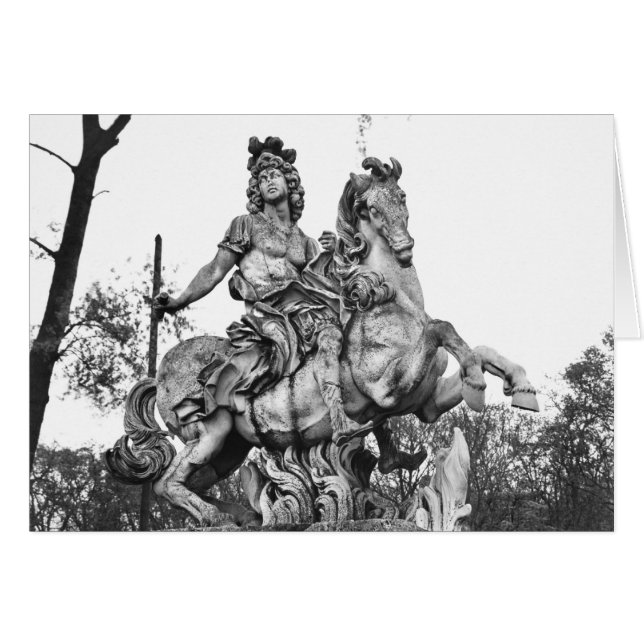 Paardenstandbeeld van Louis XIV (Voorkant Horizontaal)