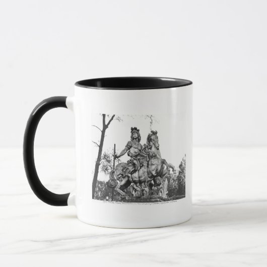 Paardenstandbeeld van Louis XIV Mok (Links)