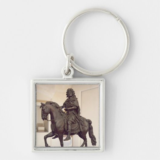 Paardenstandbeeld van Louis XIV Sleutelhanger (Voorkant)
