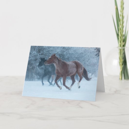 Paardenstation Kaart (Voorkant)