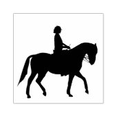 Paardenstempel Rubberstempel (Afrduk)