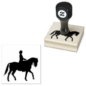 Paardenstempel Rubberstempel (Gestempeld)