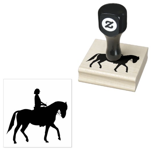Paardenstempel Rubberstempel (Gestempeld)
