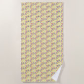Paardenstrandhanddoek Strandlaken (Voorkant)