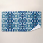 Paardenstrandservice Cyanotype - Badhanddoek (Badhanddoek)