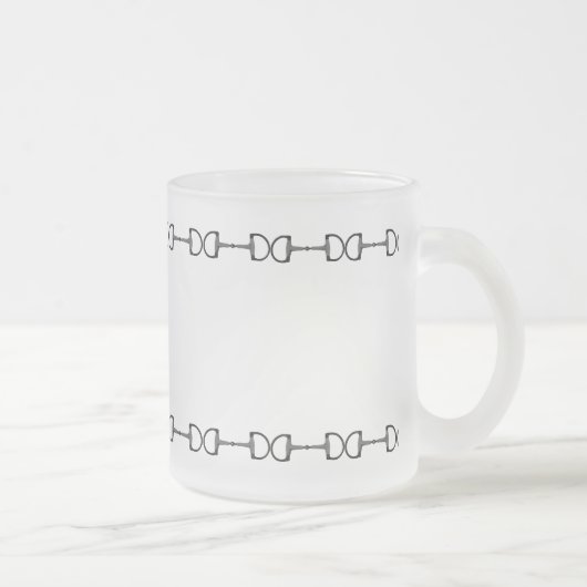 Paardenstraten Matglas Koffiemok (Rechts)