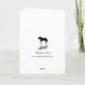 Paardensympathie Kaart (Achterkant)