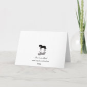 Paardensympathie Kaart (Achterkant)