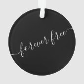 Paardensympathie Memorial Persoonlijk fotogeheugen Ornament (achterkant)