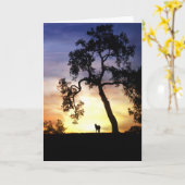 Paardensympathiekaart Kaart (Gele Bloem)