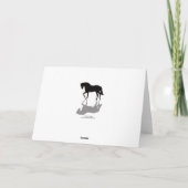 Paardensympathiekaart Kaart (Achterkant)