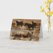 Paardensympathiekaart Kaart (Gele Bloem)