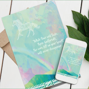 Paardensympathiekaart, Paardencondoleance Kaart