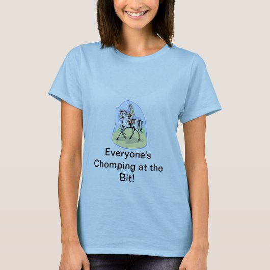 PaardenT-shirt engels T-shirt (Voorkant)