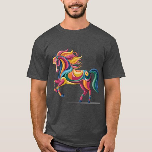 PaardenT-shirt T-shirt (Voorkant)