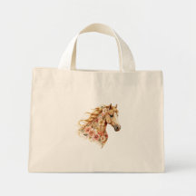 Paardentassen Bloem Boho Equestrian